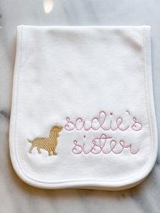 Custom Burp Cloth