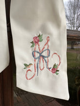 Load image into Gallery viewer, Floral Alphabet Wreath Sash
