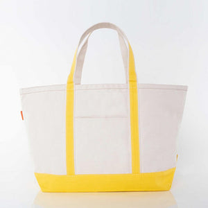 Large Tote with Zipper Closure