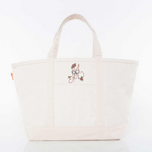 Load image into Gallery viewer, Floral Alphabet Tote
