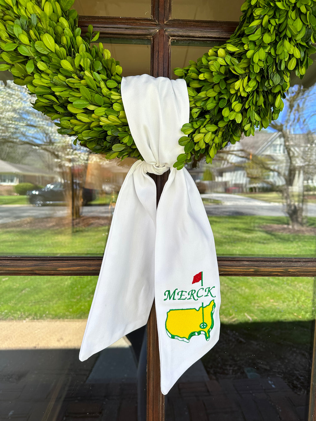 Golf Wreath Sash