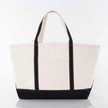 Load image into Gallery viewer, Large Tote with Zipper Closure

