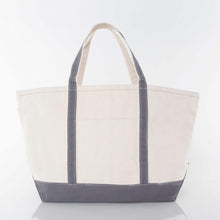 Load image into Gallery viewer, Large Tote with Zipper Closure
